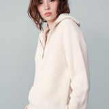 Pull oversize Naiki - Ecru - GRACE & MILA