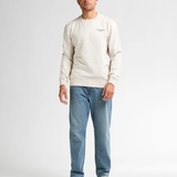 Pull Pagosa à imprimé logo - Blanc antique - PETROL INDUSTRIES HOMME