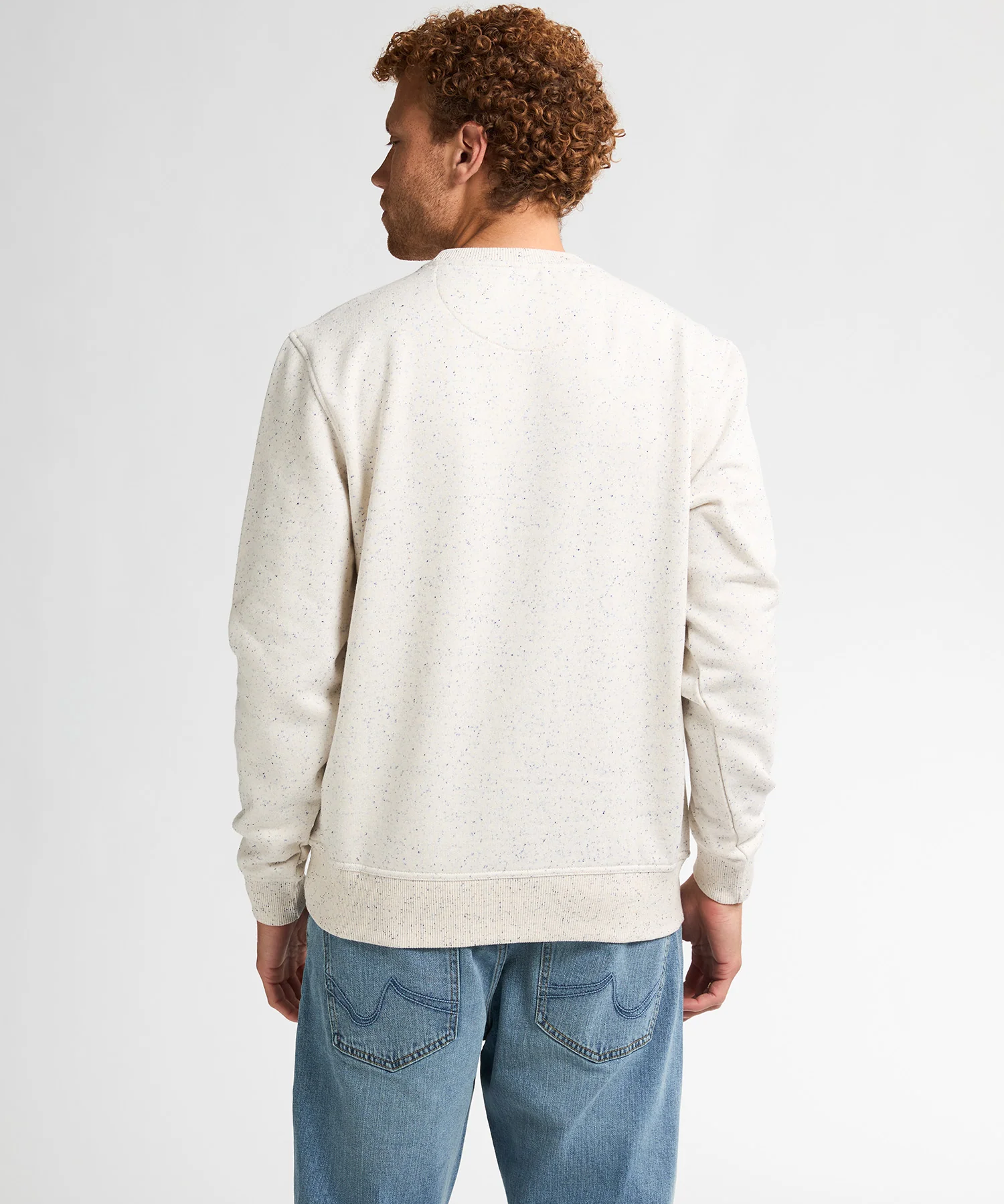 Pull Pagosa à imprimé logo - Blanc antique - PETROL INDUSTRIES HOMME