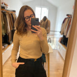 Pull Pendle à col rond - Camel pâle - BARBOUR FEMME