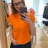 Pull polo Perikel - Orange - SUNCOO