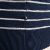 Pull rayé Palm - Marine - PETROL INDUSTRIES HOMME
