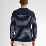 Pull rayé Palm - Marine - PETROL INDUSTRIES HOMME