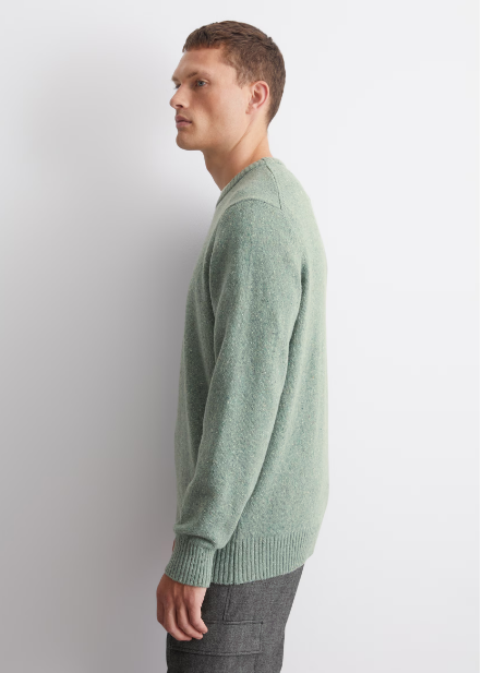 T-shirt Homme Marks & Spencer Vert – Coton Taille M, Col Rond, Motif Bouteille Alcool