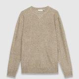 Pull tricot détail fantaisie - Beige vison - IKKS MEN