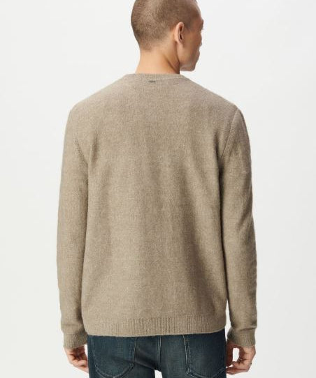 Pull tricot détail fantaisie - Beige vison - IKKS MEN