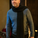 Pull Tricot Mousseux - Cobalt - IKKS HOMME