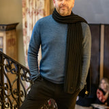 Pull Tricot Mousseux - Cobalt - IKKS HOMME
