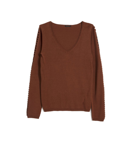 Pull V ajouré femme IKKS