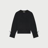 Pullover à nœuds fantaisie Janet - Anthracite foncé - FABIENNE CHAPOT