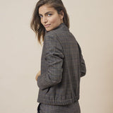 Veste courte - Carreaux - I.Code