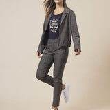 Veste courte - Carreaux - I.Code
