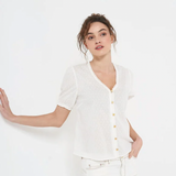 Top - Blanc cassé - I.Code