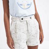 Short en tweed - Ecru - I.Code