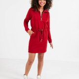 Robe sweat  - Rouge - I.Code