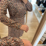 Robe imprimée tache - Sweet Pink - I.Code