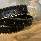 Ceinture cuir - noire - I.code