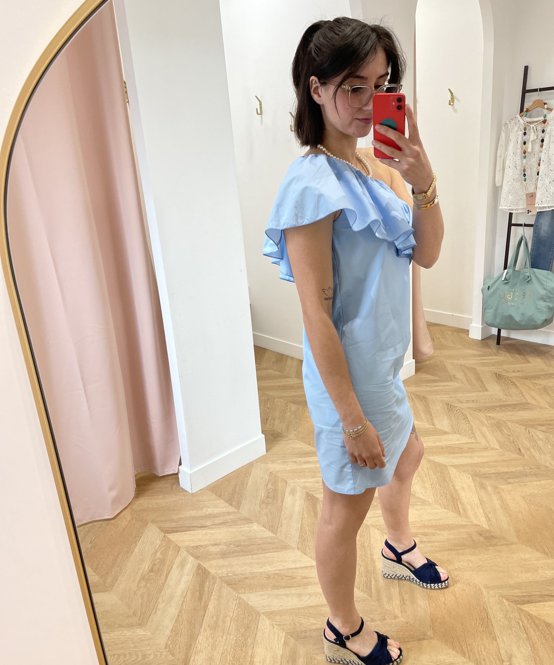 Robe Rimel - Bleu - LA PETITE ETOILE