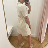 Robe courte chemise - Naturel - LOLA ESPELETA