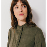 Robe Amelia - Dark olive - C'EST BEAU LA VIE
