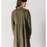 Robe Amelia - Dark olive - C'EST BEAU LA VIE