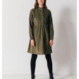 Robe Amelia - Dark olive - C'EST BEAU LA VIE