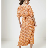 Robe Baobab - Orange - C'EST BEAU LA VIE
