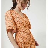 Robe Baobab - Orange - C'EST BEAU LA VIE