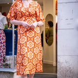 Robe Baobab - Orange - C'EST BEAU LA VIE