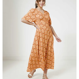 Robe Baobab - Orange - C'EST BEAU LA VIE