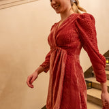Robe cache cœur Cosmos - Bois de rose - SUNCOO