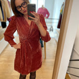 Robe cache cœur Cosmos - Bois de rose - SUNCOO