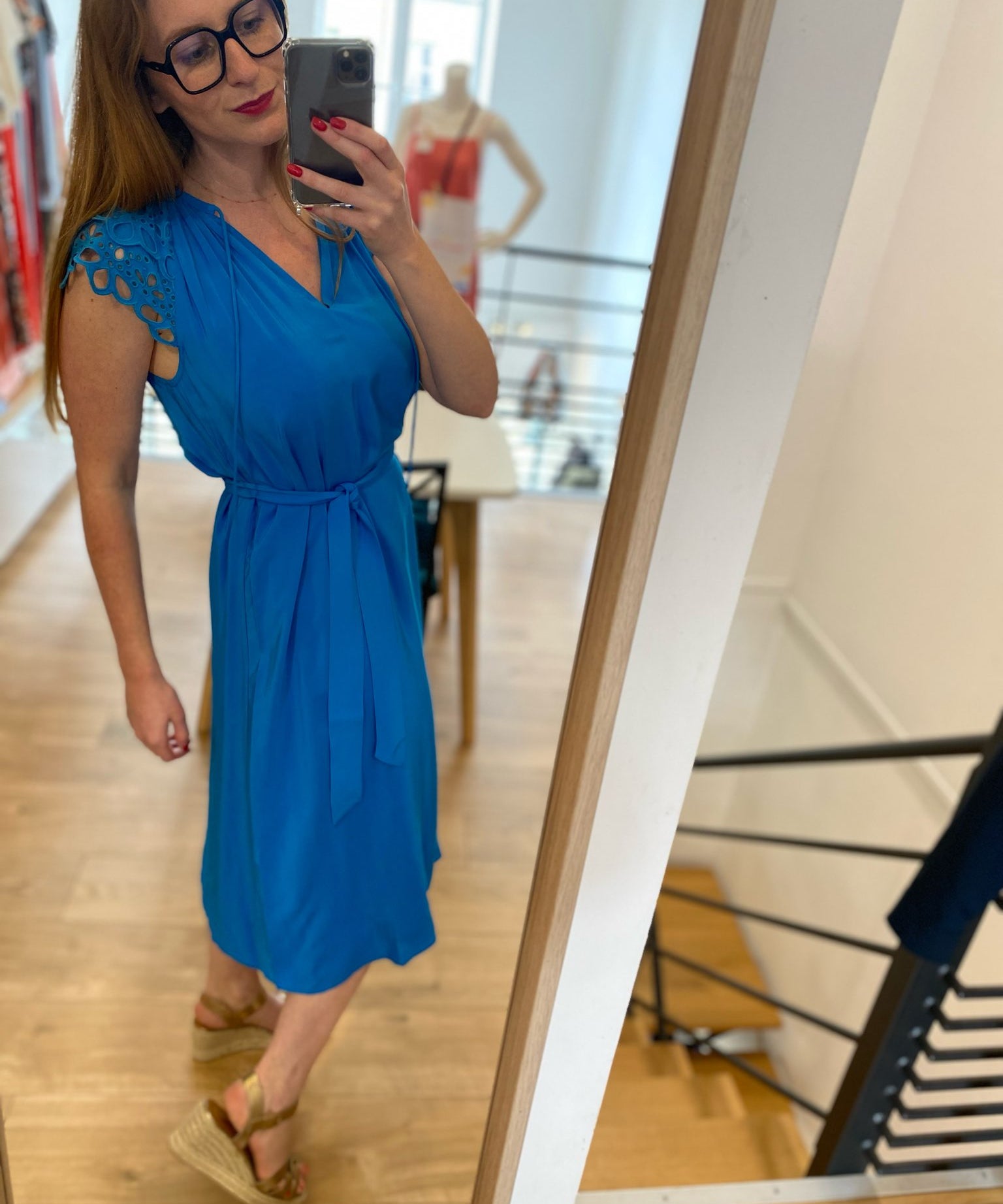 Robe Celest - Bleu - SUNCOO