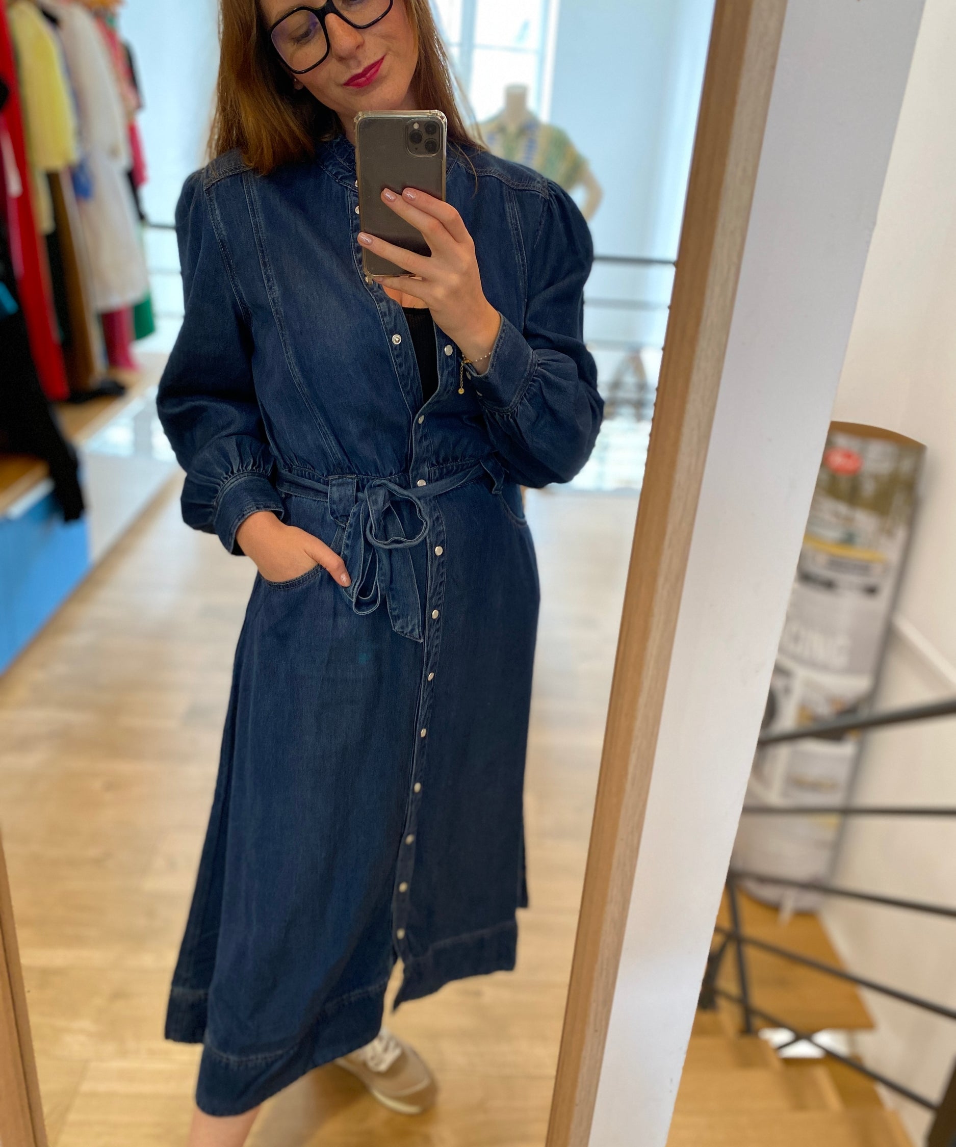 Robe Chona - Bleu jeans - SUNCOO