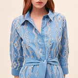 Robe Clea - Bleu - SUNCOO