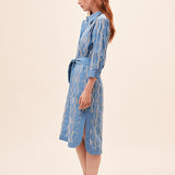 Robe Clea - Bleu - SUNCOO
