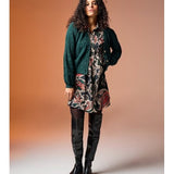 Robe col chemise imprimée intégrale - Paisley - LOLA ESPELETA