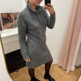 Robe courte en maille - Vinynni - VILA