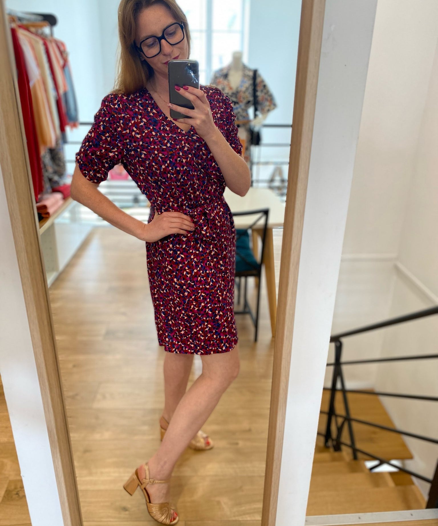 Robe courte - Fuchsia - I.Code