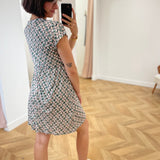 Robe courte imprimée - Pois - LOLA ESPELETA