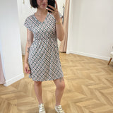 Robe courte imprimée - Pois - LOLA ESPELETA