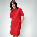 Robe courte Octobre - Rouge - GRACE & MILA