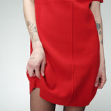 Robe courte Octobre - Rouge - GRACE & MILA