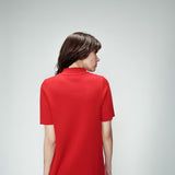 Robe courte Octobre - Rouge - GRACE & MILA