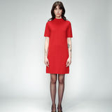Robe courte Octobre - Rouge - GRACE & MILA