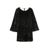 Robe courte Oprah - Noire - GRACE & MILA