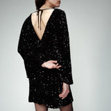 Robe courte Oprah - Noire - GRACE & MILA