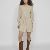 Robe courte Vipricil - Gris plume - VILA