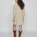 Robe courte Vipricil - Gris plume - VILA