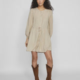 Robe courte Vipricil - Gris plume - VILA